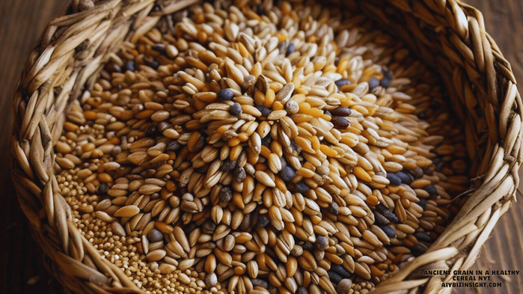 Ancient Grain in a Healthy Cereal NYT