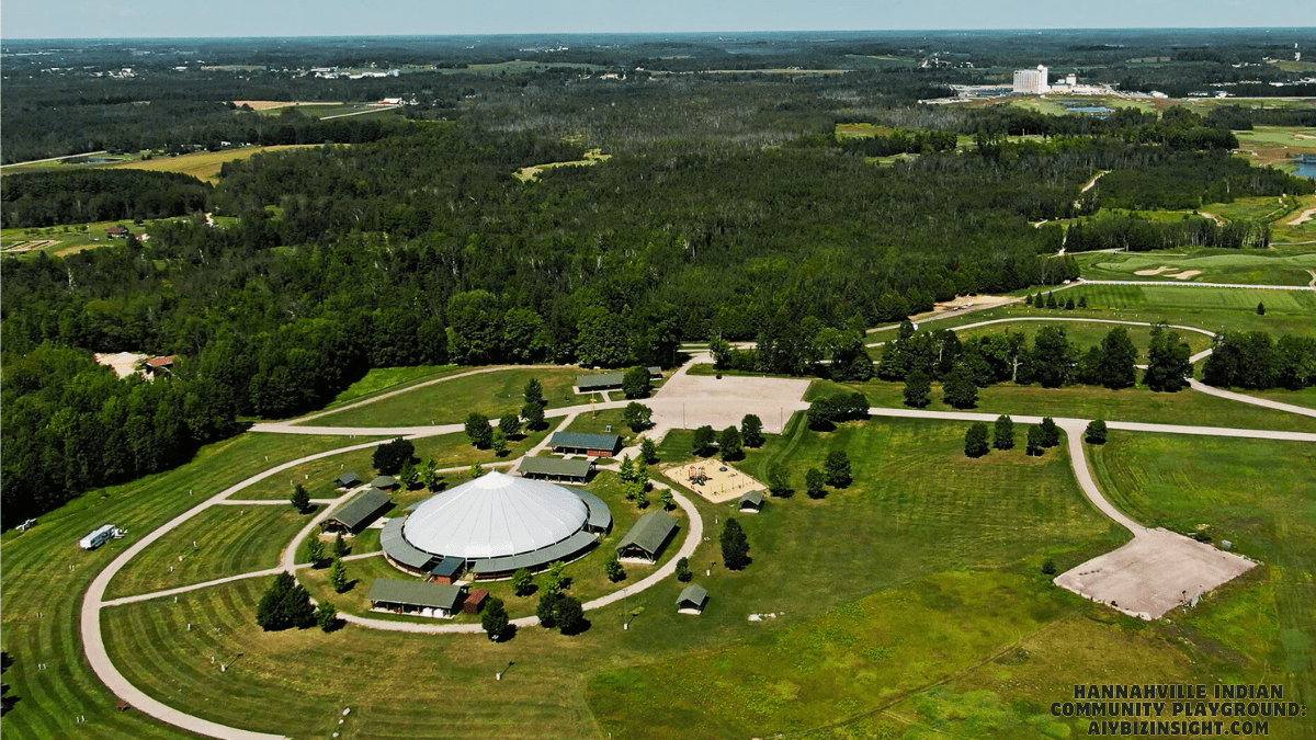 Hannahville Indian Community Playground: A Unique Play Blend