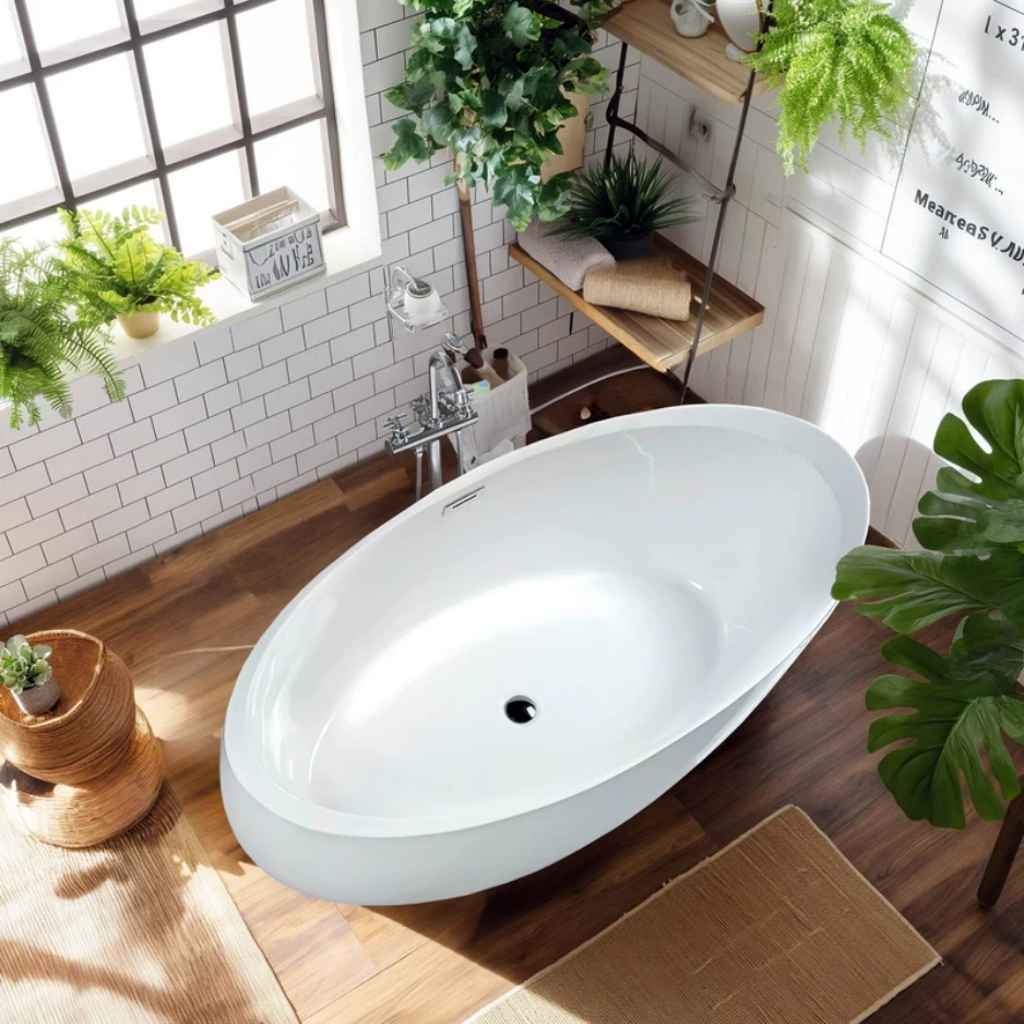 Discover High End Oval Bathtubs only at Dreamwerks