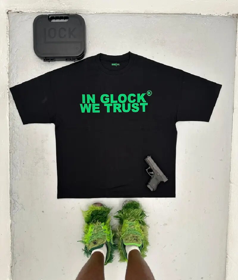 In Glock We Trust shirt