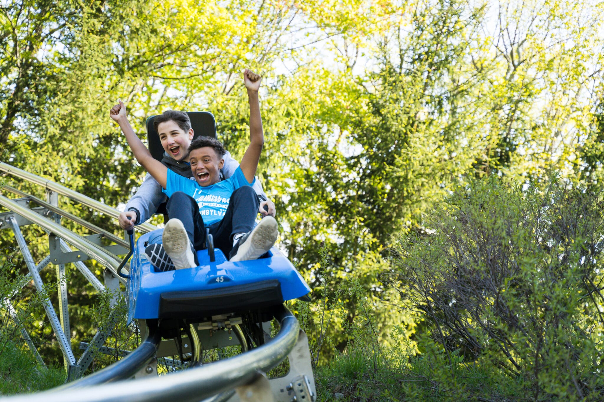 Ride the Rush: Experience the Thrill of the Mountain Coaster at Camelback Resort