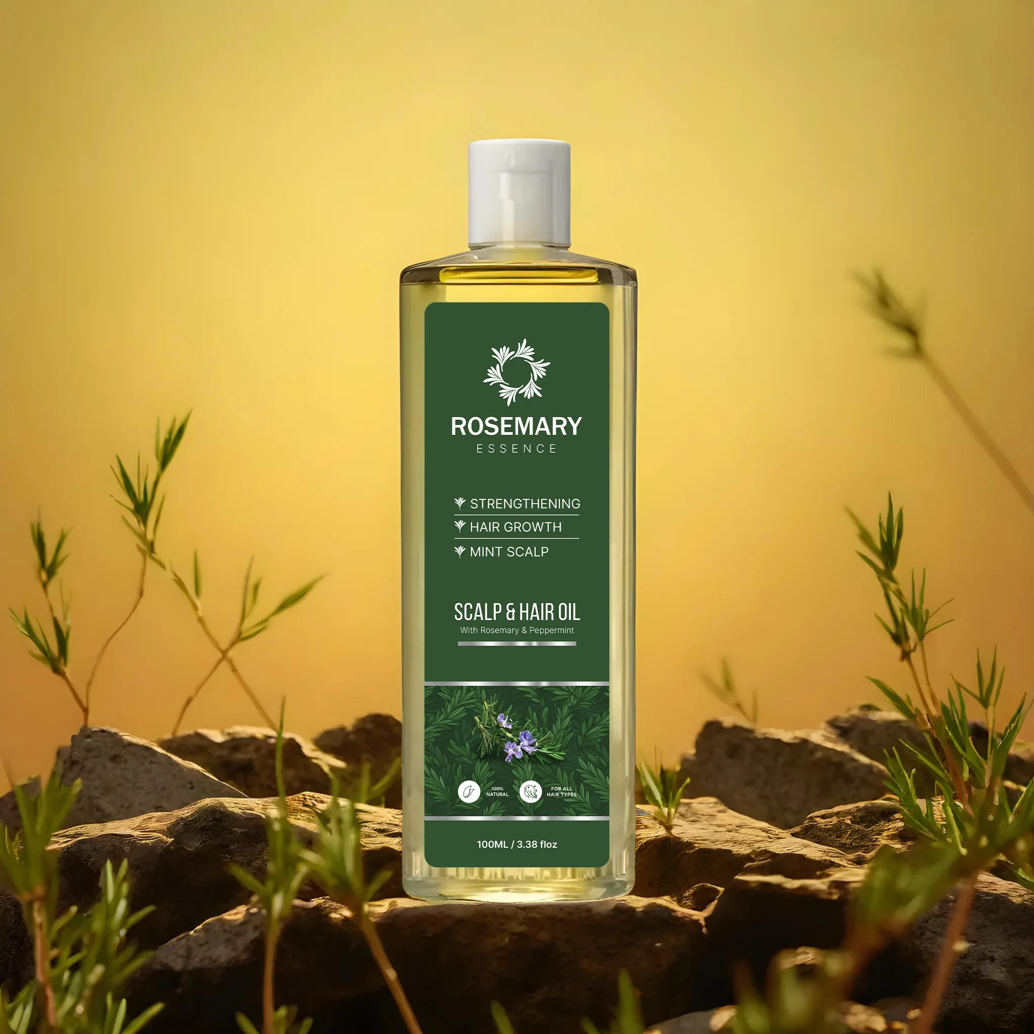 How to Strengthen Hair Roots with Rosemary Naturally