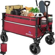 Rosong Collapsible Wagon Cart Review: A Convenient Hauling Solution for Every Occasion