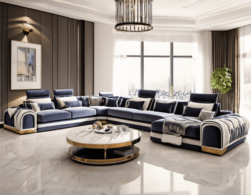 Choosing an L Shape Sofas That Complements Dubai Living