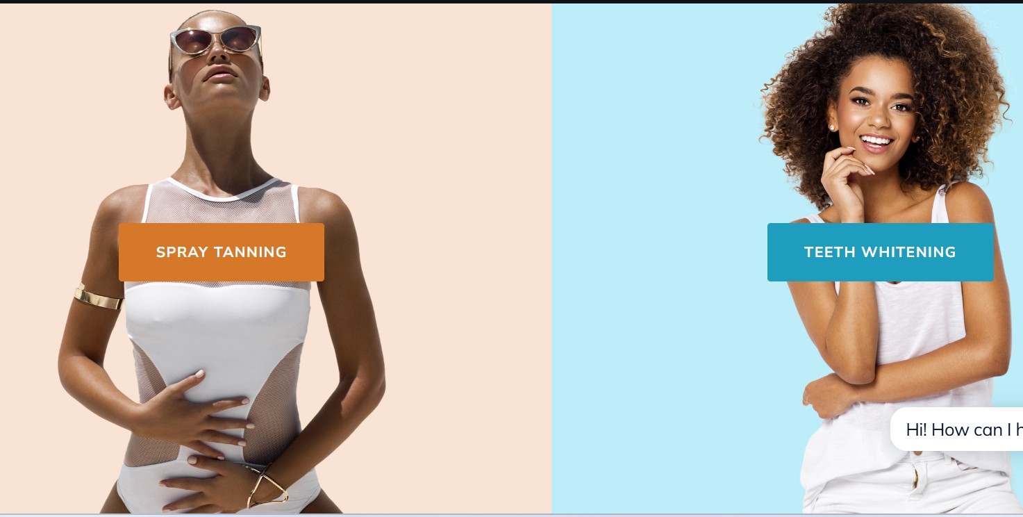 At home spray tanning