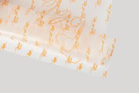 Custom glassine paper