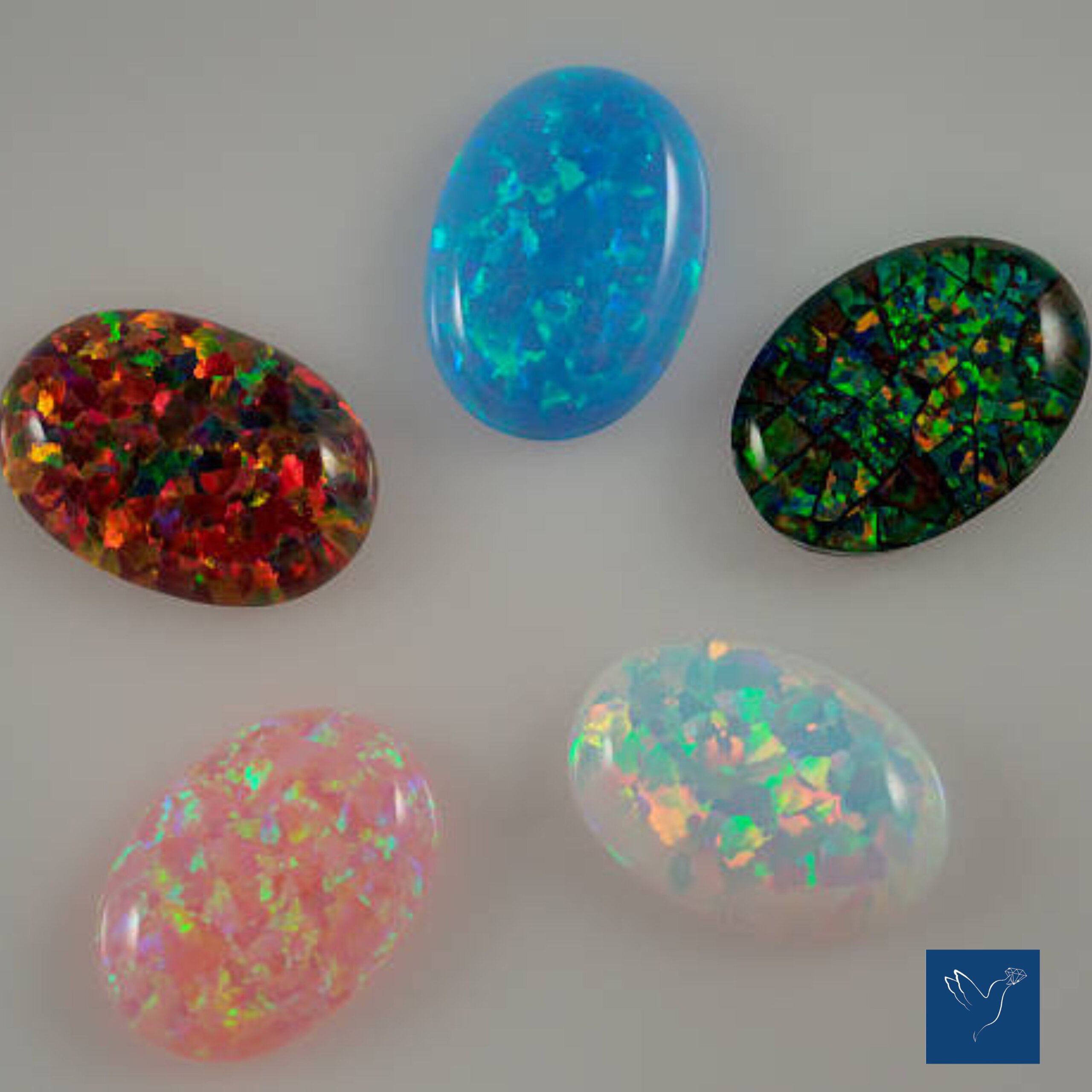 natural opal stones